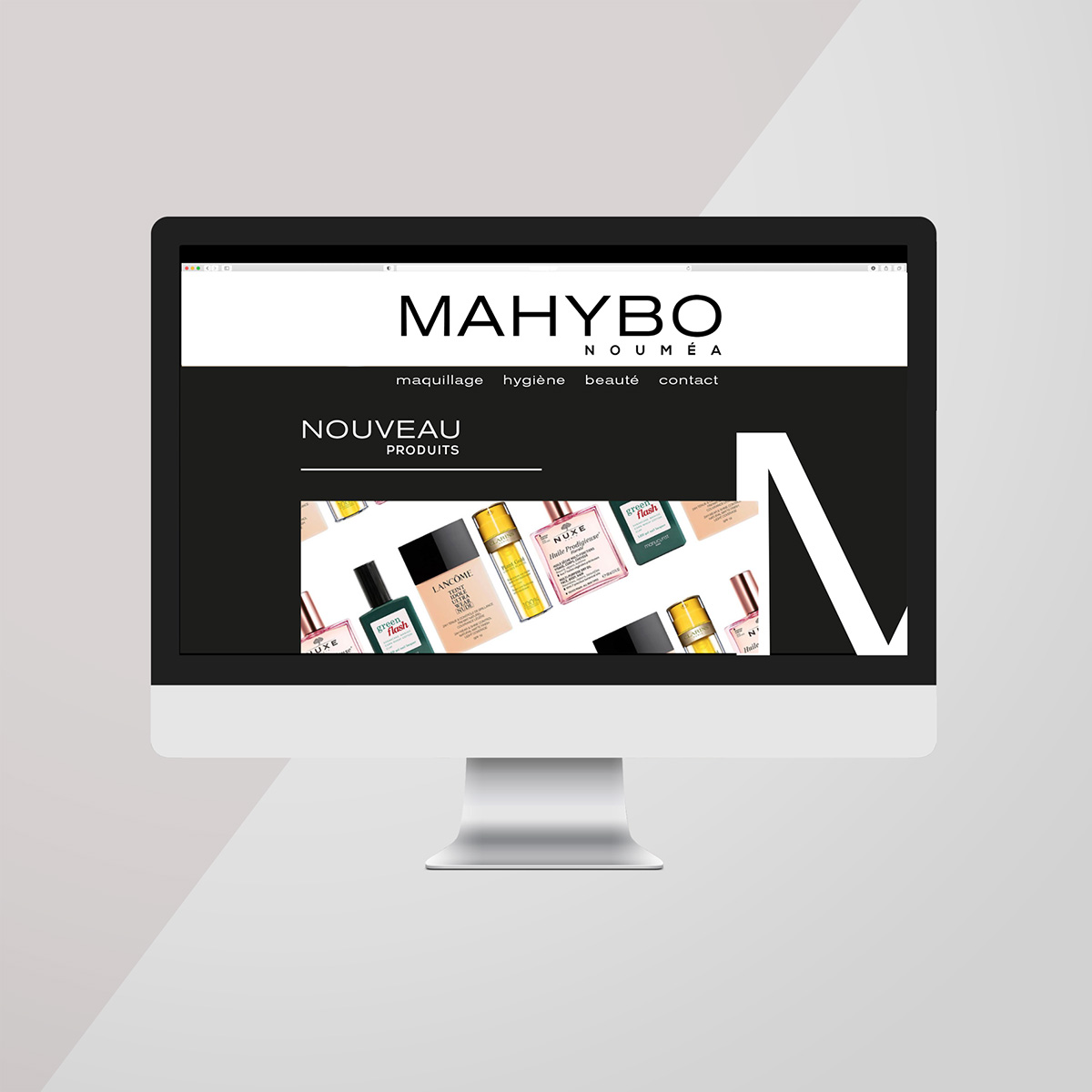 Mahybo - Site internet - Trait d'Union Pacifique - Agence de communication - Nouméa